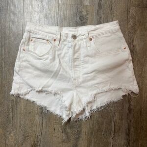 Levi’s 501 High Waisted Jean Shorts